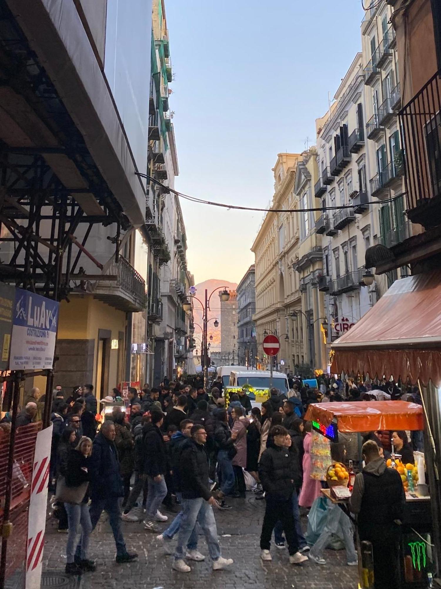 A Casa Nostra Lejlighed Napoli Eksteriør billede